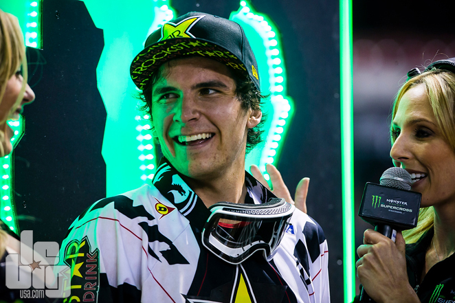 Jason Anderson : « c'est bon d'être là »