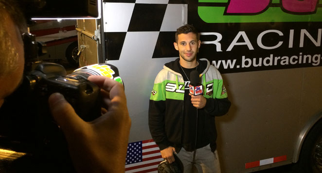 Valentin Teillet après le SX d'Oakland...
