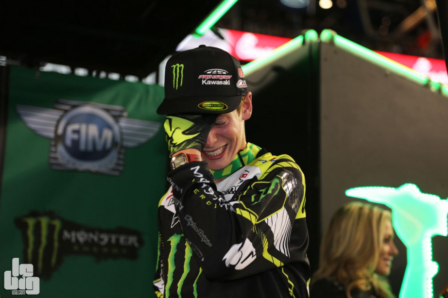 Saison SX terminée pour Adam