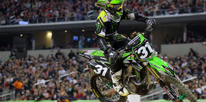 SX Dallas : les statistiques 250F