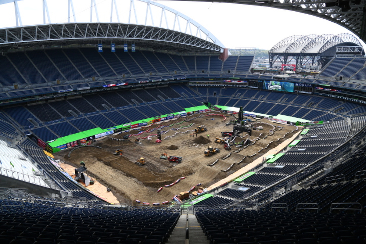Bienvenue au SX de Seattle...