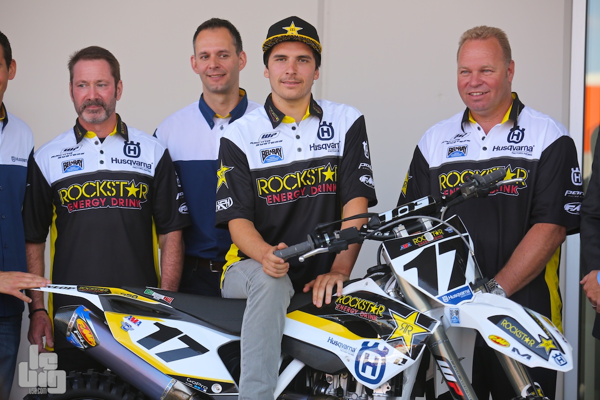 Anderson sur Husqvarna en 2015