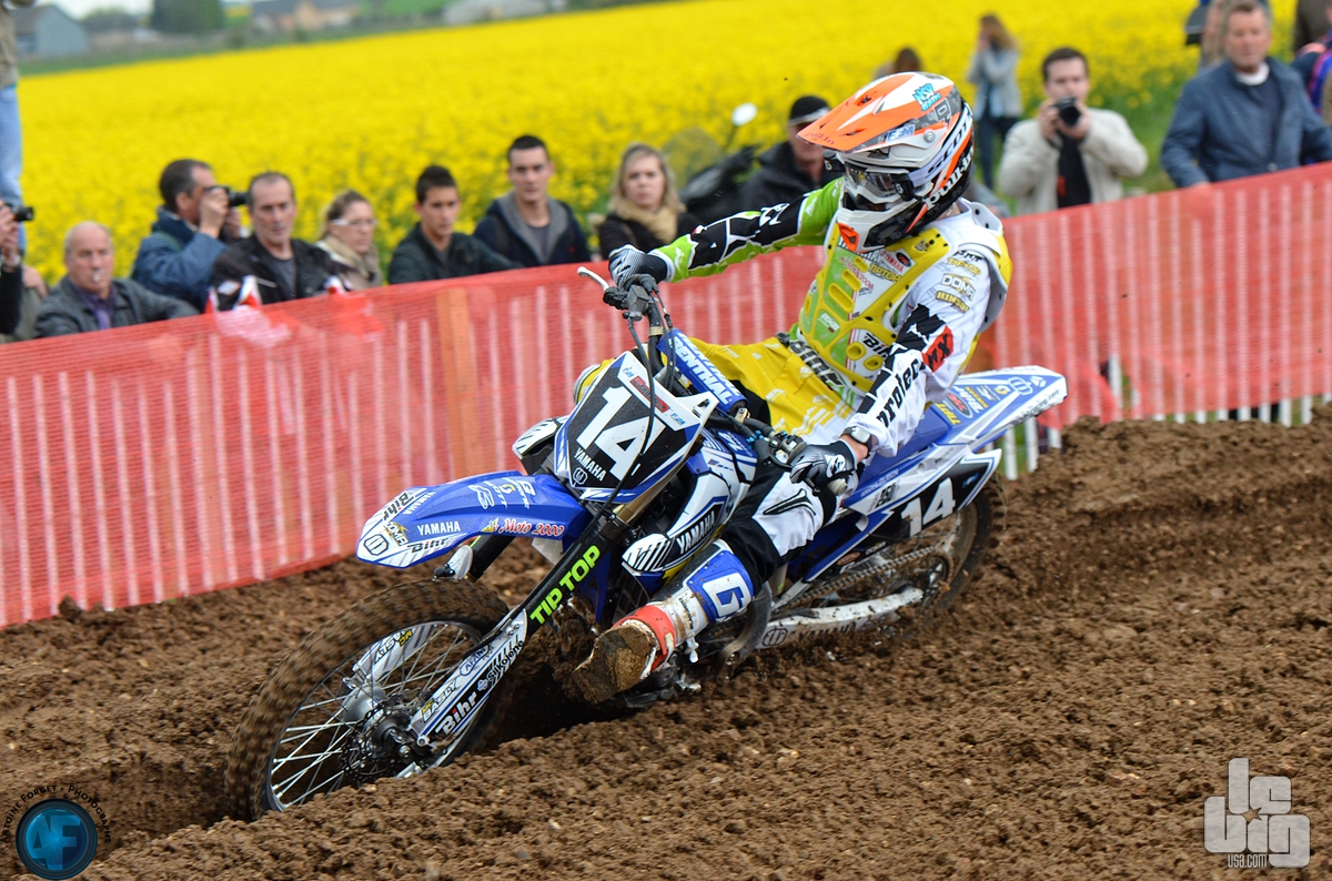 Arnaud Aubin, vainqueur à Clécy