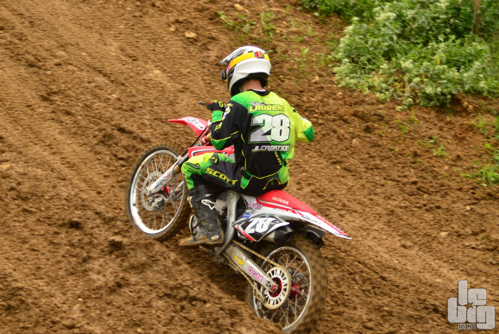 Laurent règne sur le National MX2