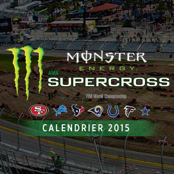 Le calendrier du SX US 2015