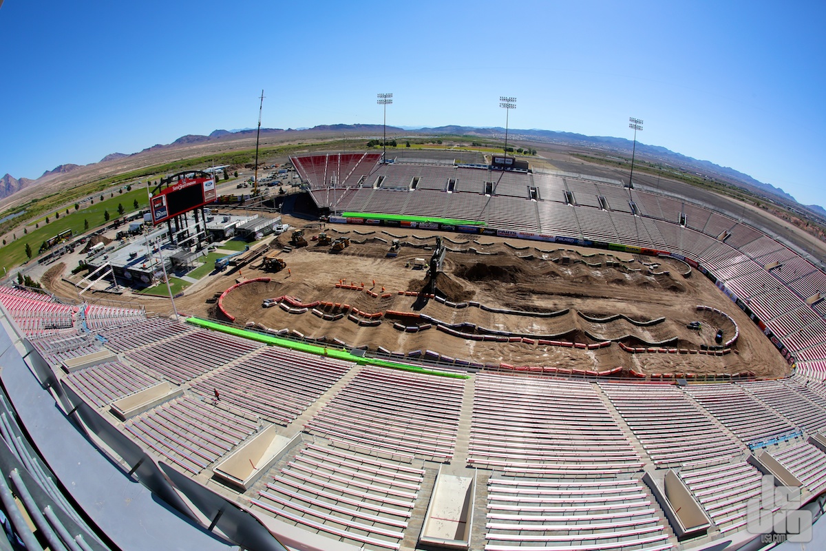 Le stade Sam Boyd de Vegas