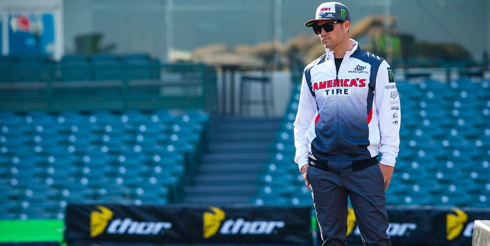 Chad Reed perd Discount Tire