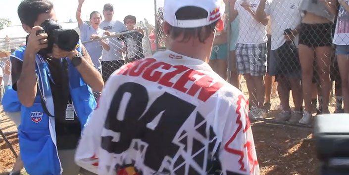 L'hystérie du podium d'Hangtown