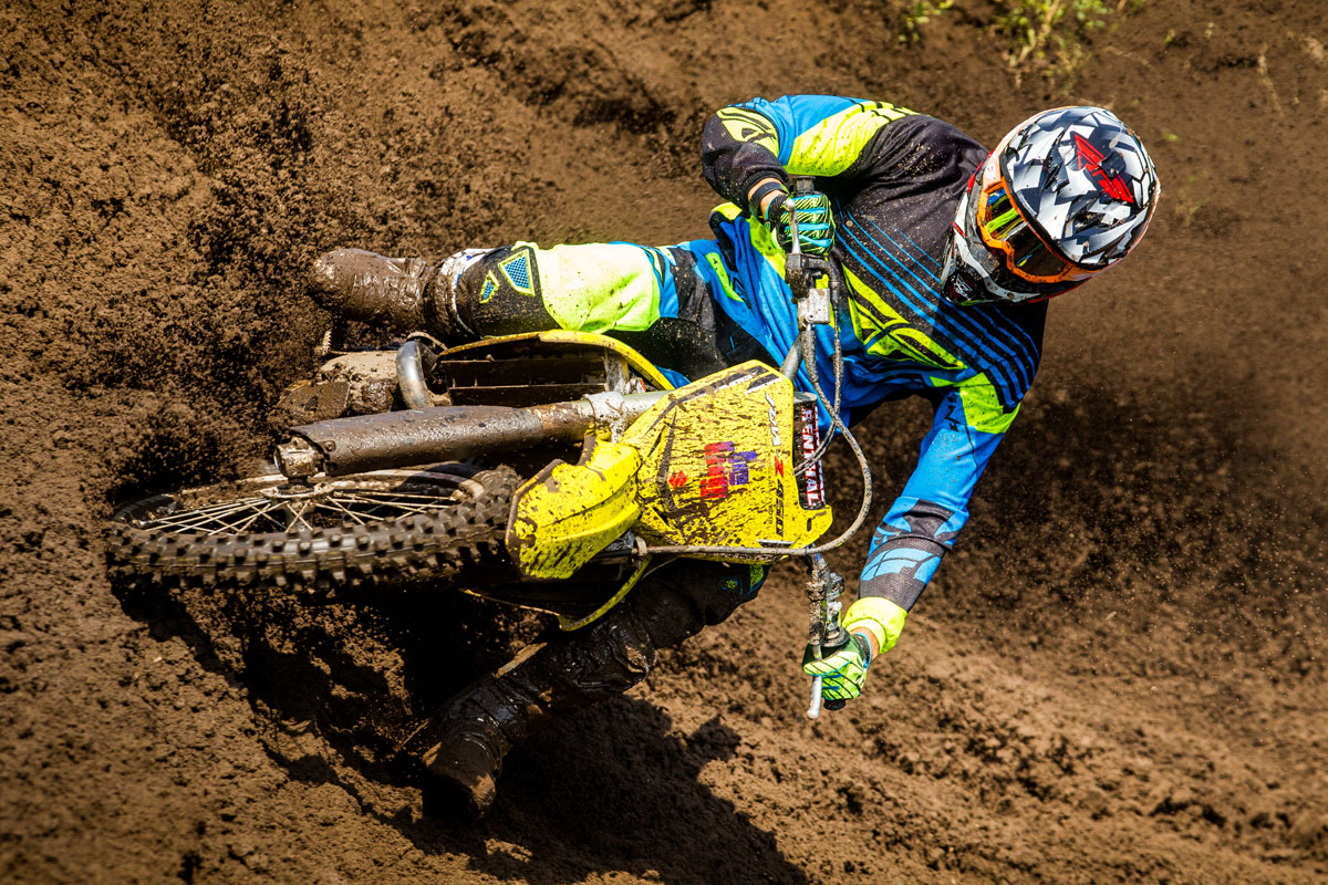 Un tour GoPro avec la 450 RMZ...