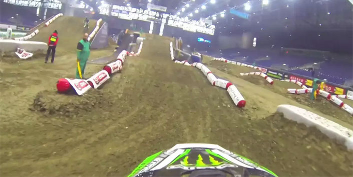 En GoPro avec Josh Hill...
