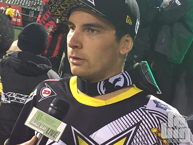 Jason Anderson : « J’étais nerveux. »