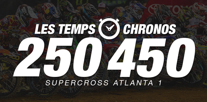 SX Atlanta 1 : les temps chronos