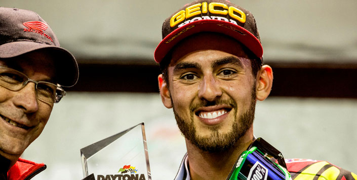Justin Bogle reste chez Honda