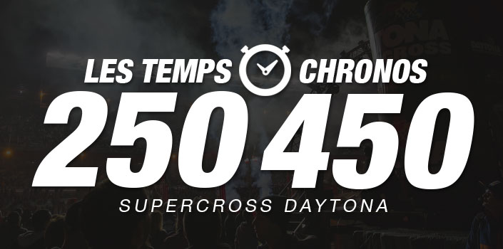 Daytona : les temps chronos