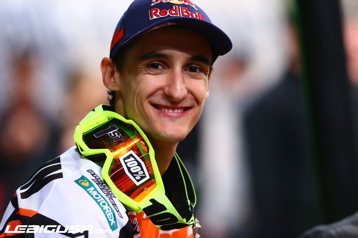Marvin Musquin sur un nuage