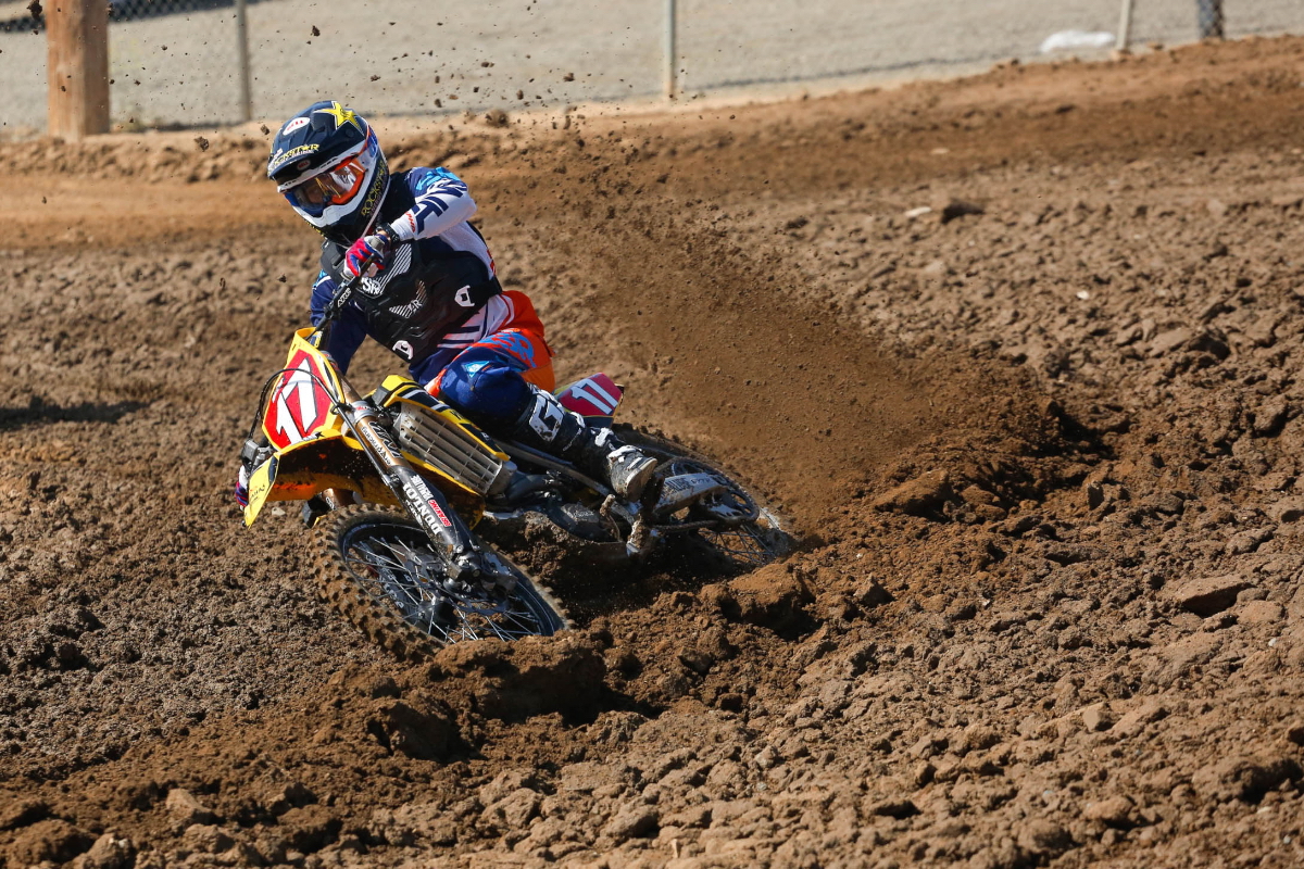 Entrainement cross pour Cooper Webb