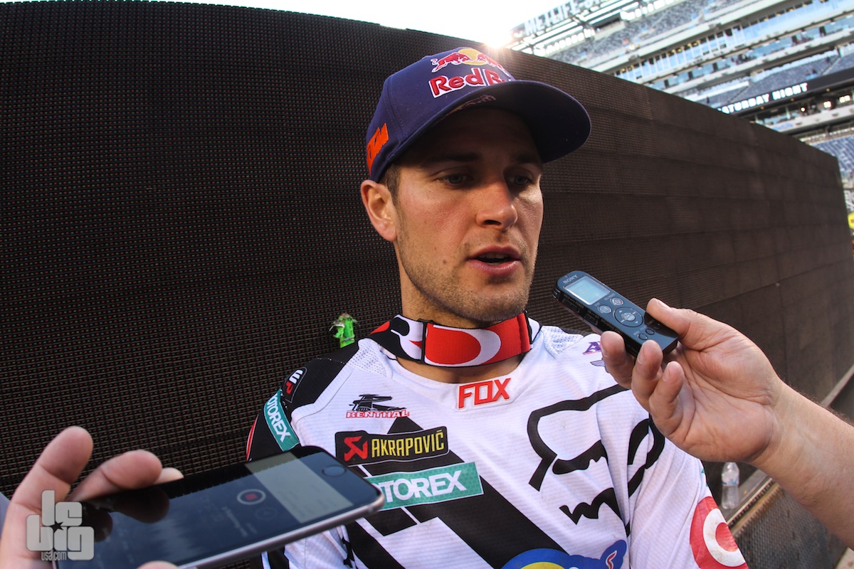 Dungey : « je suis content pour Marvin »