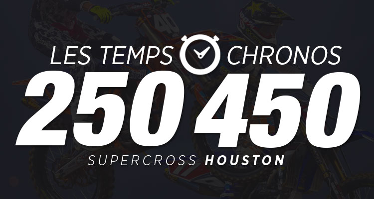 Les temps chronos du SX de Houston