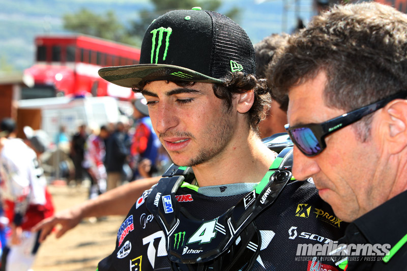 Dylan au pied du podium
