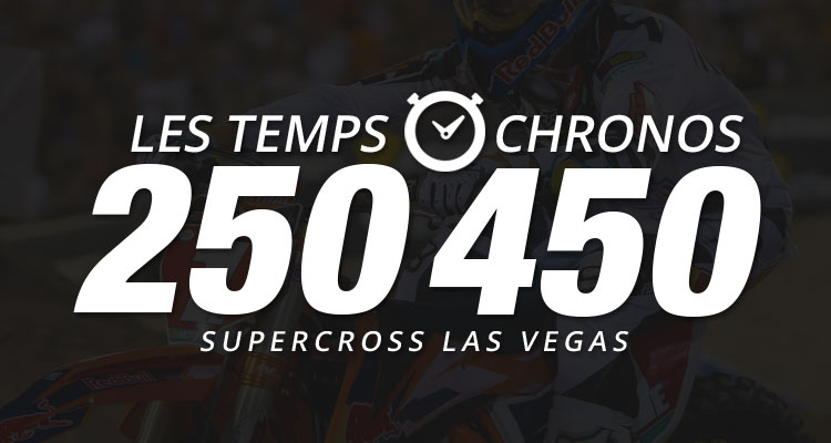 SX Las Vegas : les temps chronos