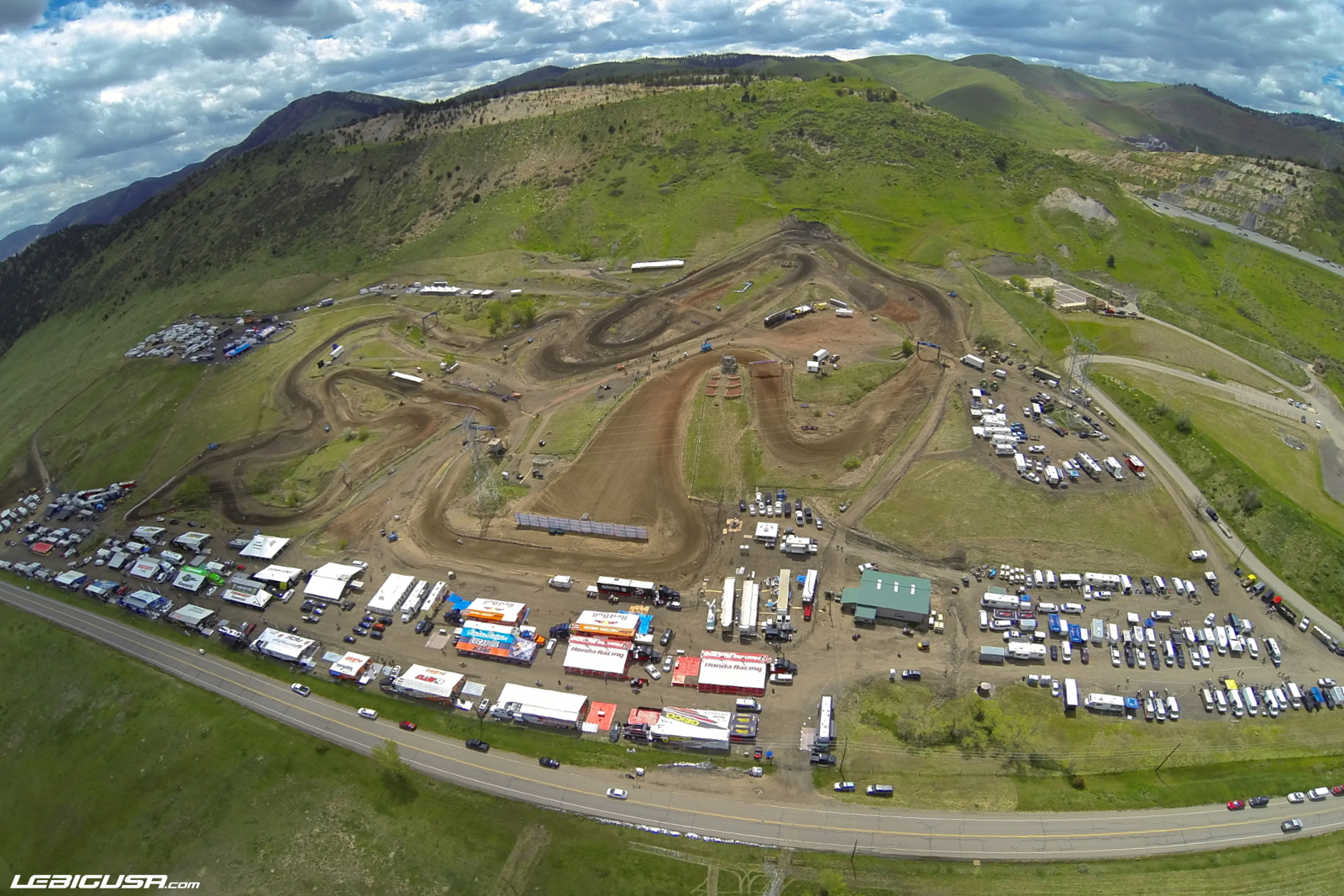 Le drone LBU à Thunder Valley