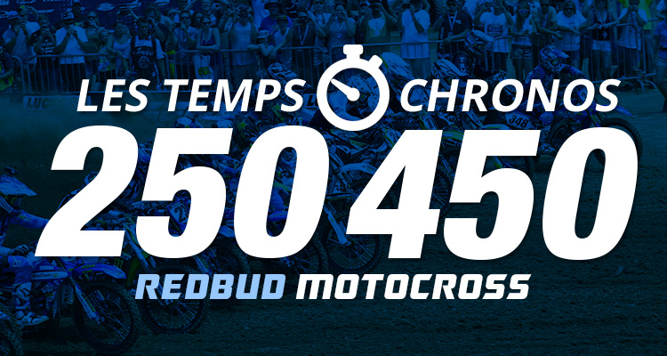 Les temps chronos de RedBud