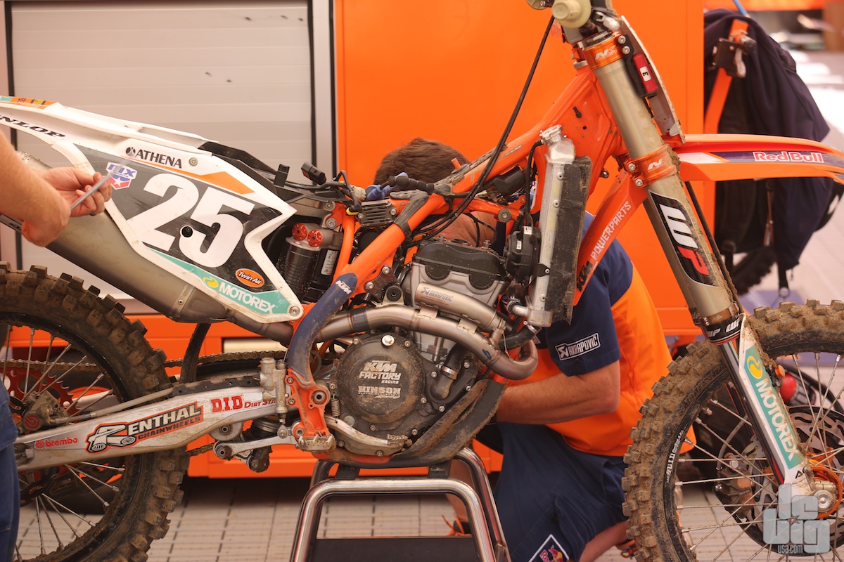 Marvin Musquin trahi par sa KTM