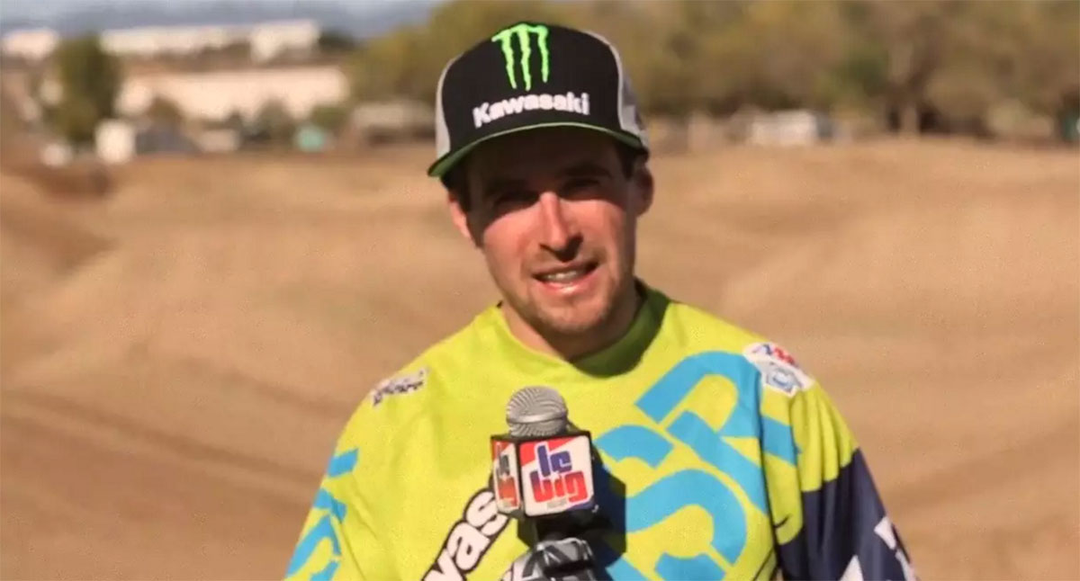 Wil Hahn est le co-équipier de Tomac