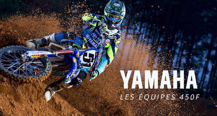 SX US 2016 : les équipes Yamaha en 450F