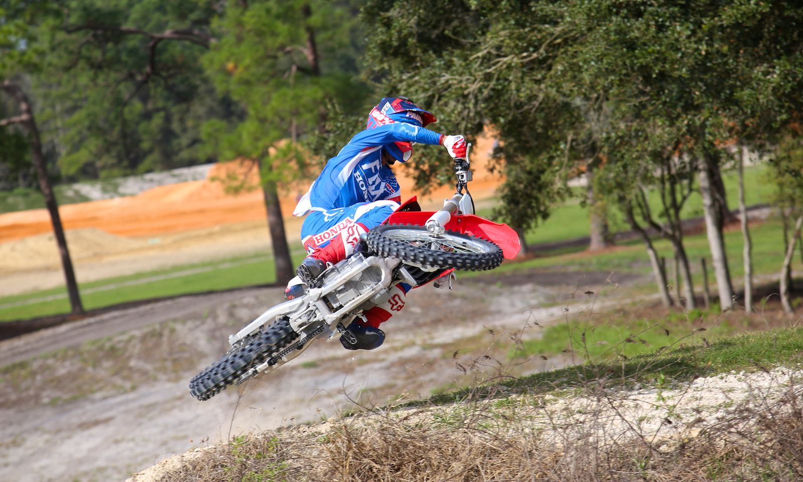 Paulin de retour sur sa Honda