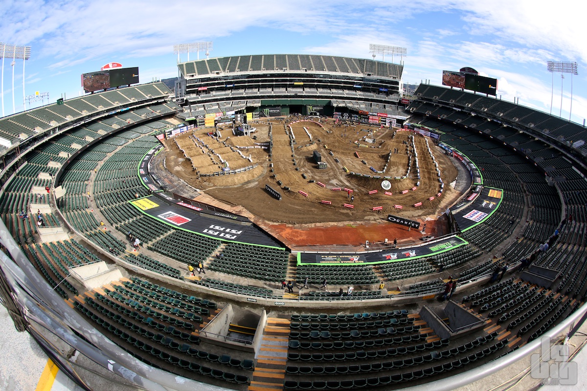 Bienvenue au SX d'Oakland (en photos)