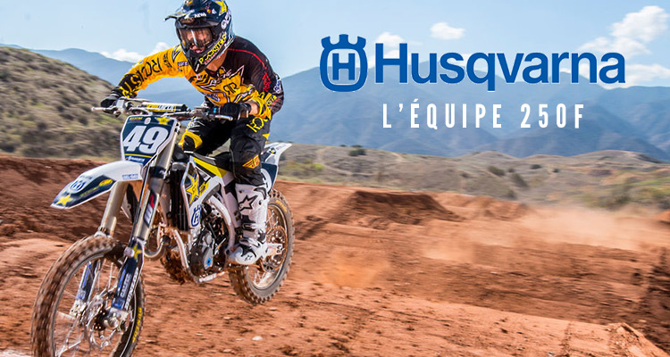 SX US 2016 : l'équipe Husqvarna 250F