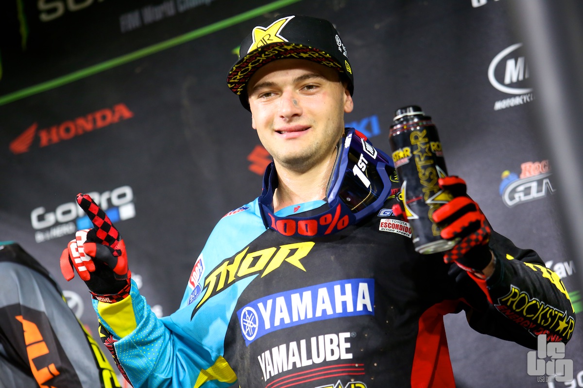 Cooper Webb sur une autre planète