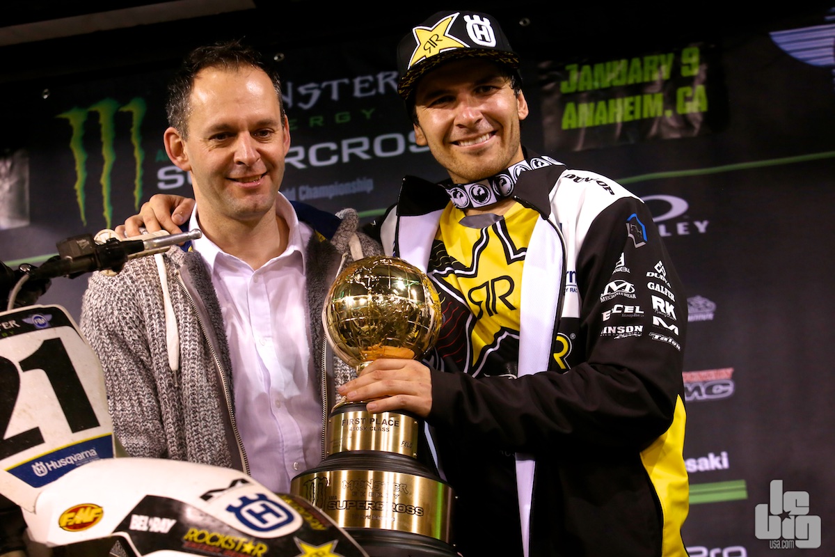 La surprise vient de Jason Anderson