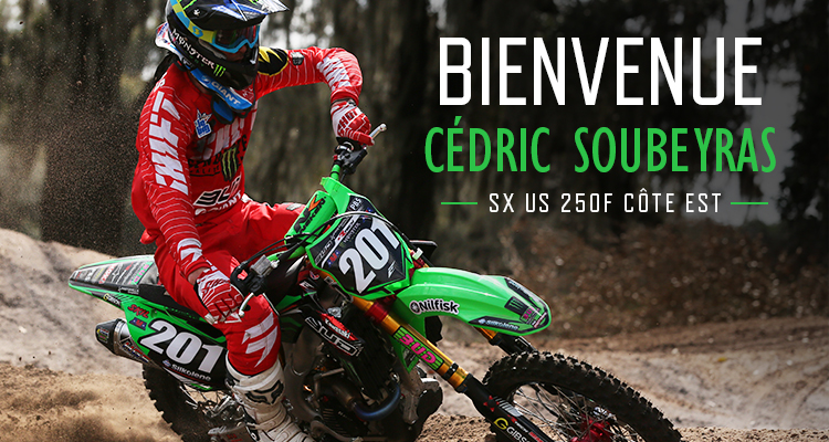 Cédric Soubeyras sur le sol de Floride