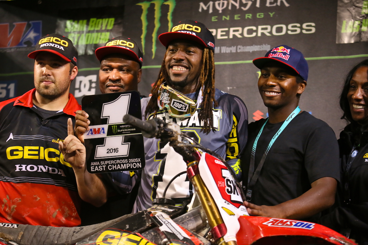 SX 250F Las Vegas : le résumé en photos