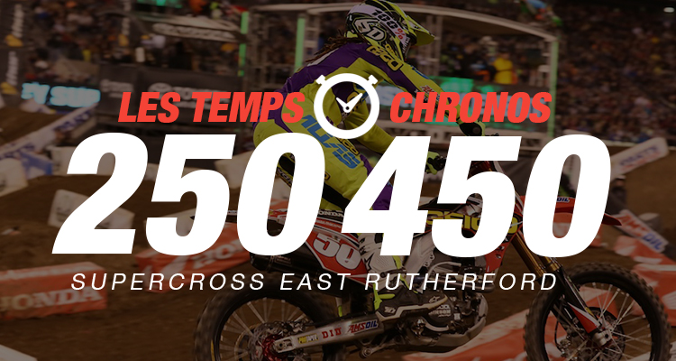 East Rutherford : les temps chronos