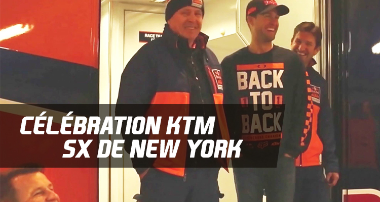 La célébration KTM à New York