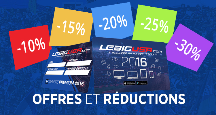 La page « offres et réductions » LBU