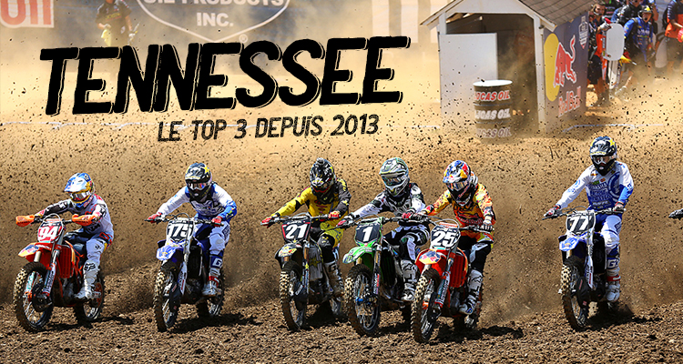 MX Tennessee : le top 3 depuis 2013