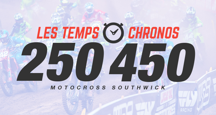 Southwick : les temps chronos