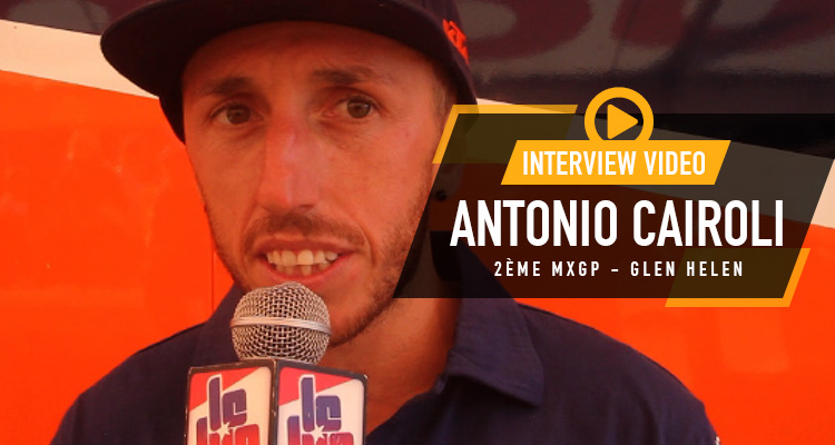 Antonio Cairoli : « 2ème c'est bien »