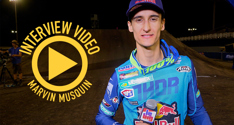 Marvin Musquin : « j'étais motivé »