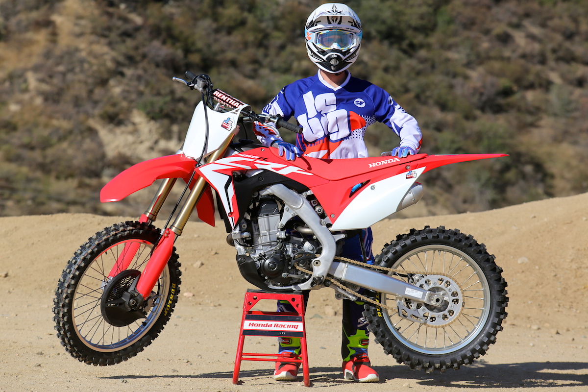 La nouvelle Honda CRF 450R 2017