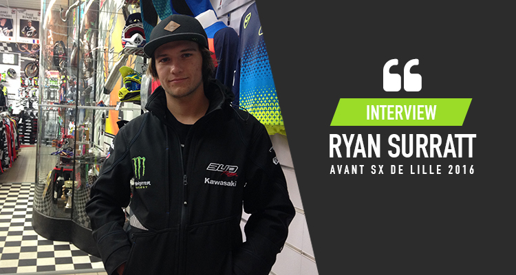 Ryan Surratt : « mon 1er SX européen »