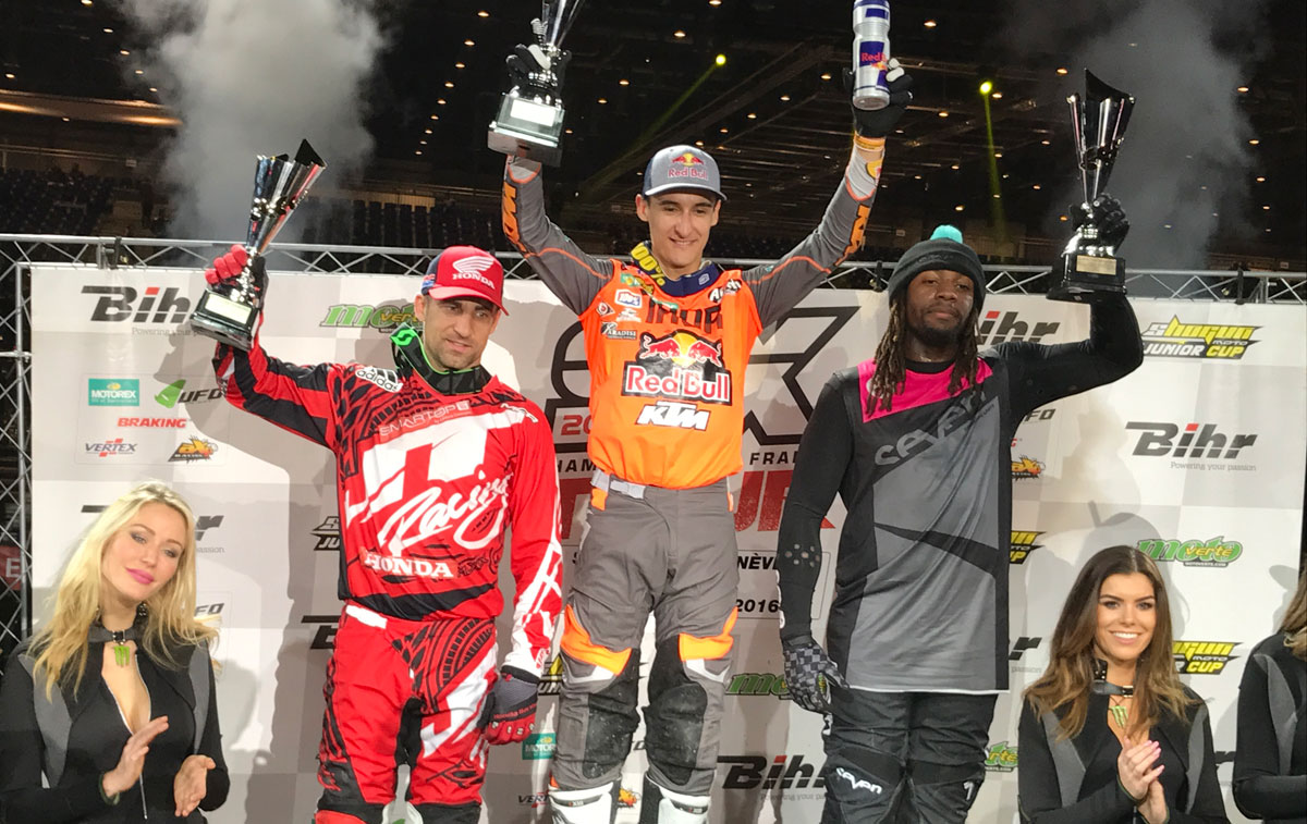 Marvin Musquin enflamme Genève