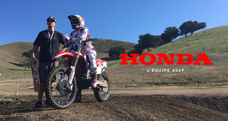 SX US 2017 : l'équipe Honda 450F