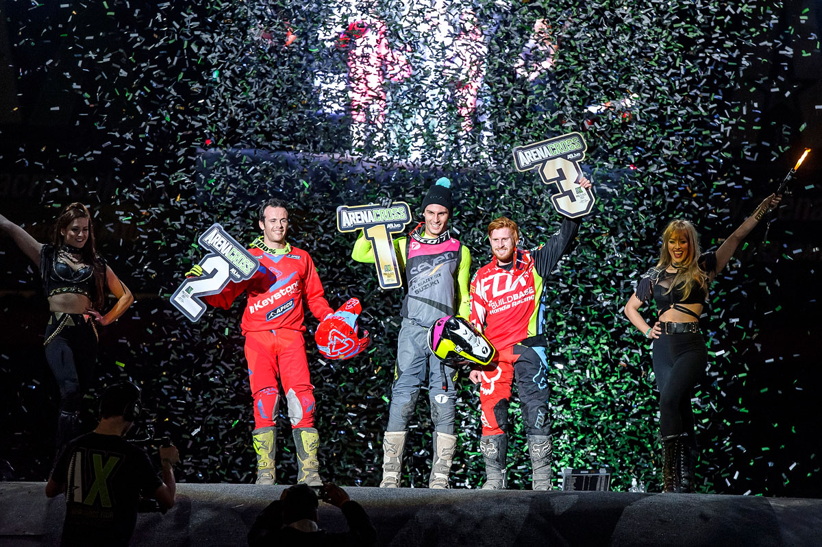 Les résultats de l'Arenacross UK