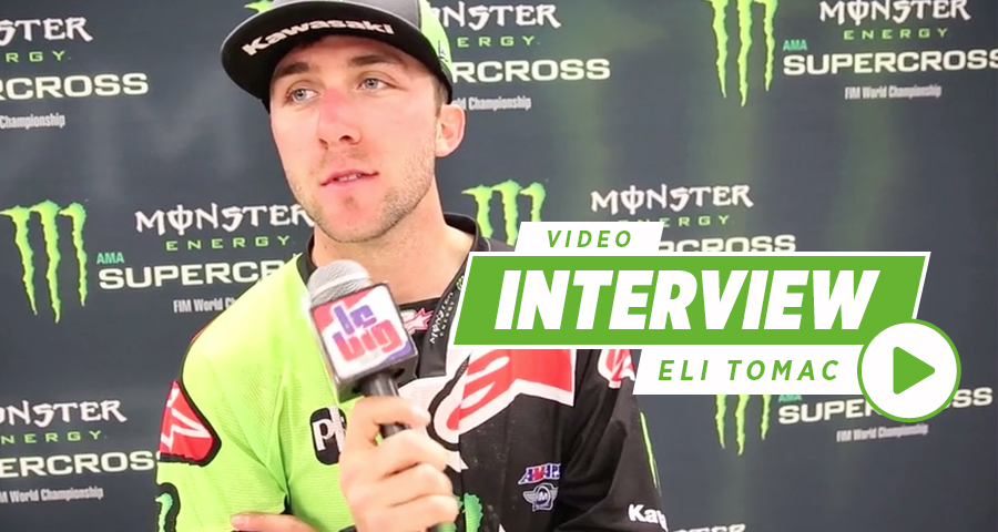Eli Tomac : « j'ai eu mal au bras »
