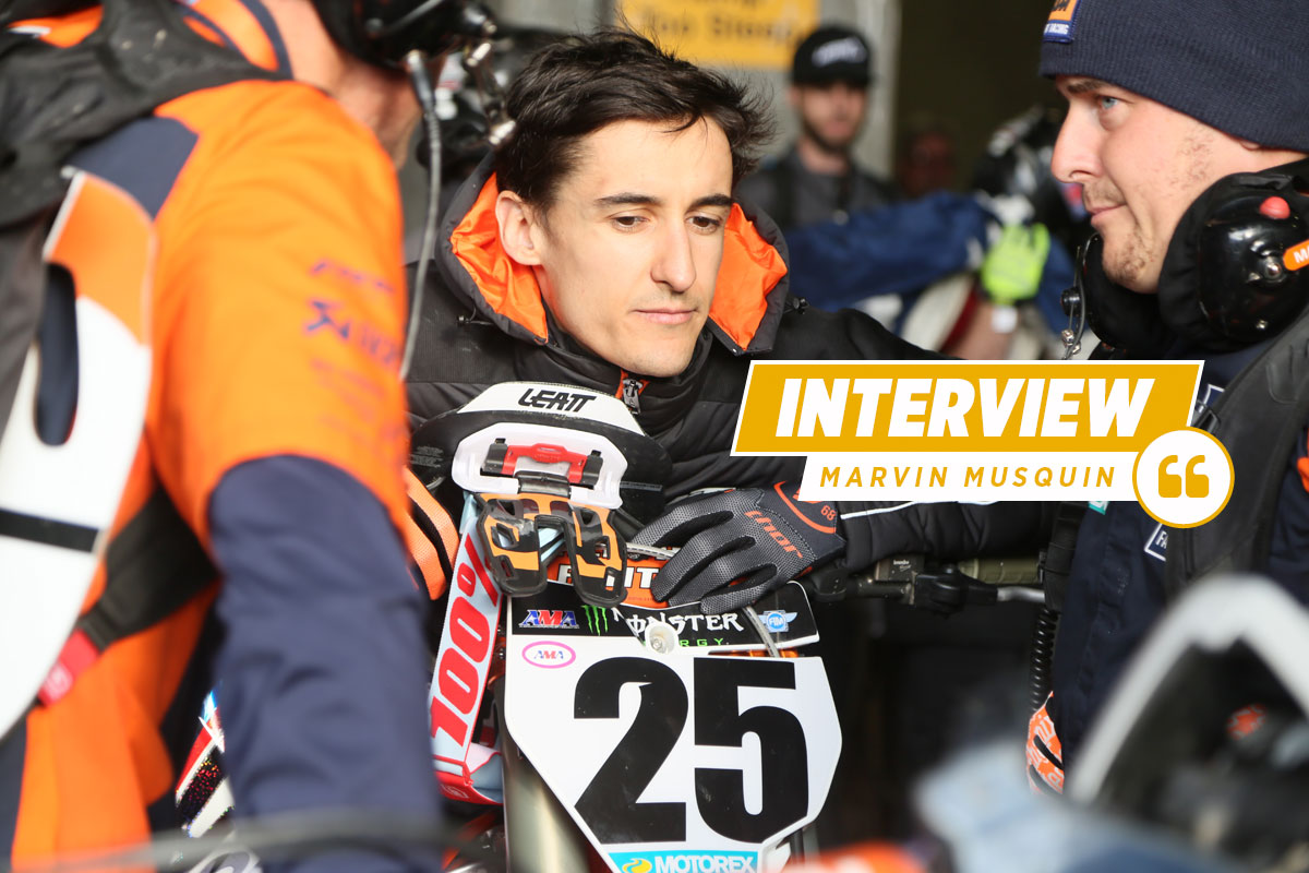 Des nouvelles de Marvin Musquin